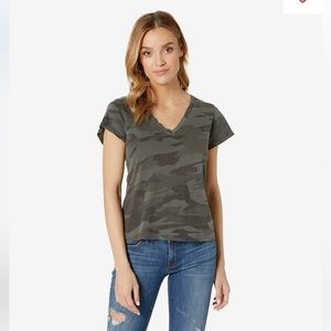 NWT Splendid Katie Camo V-Neck